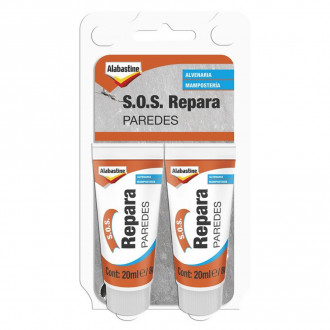 Reparador para paredes S.O.S 2X 8g Alabastine
