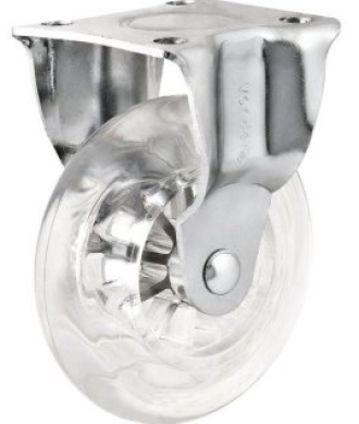 Rodizío vonder fixo 2" poliuretano transparente  