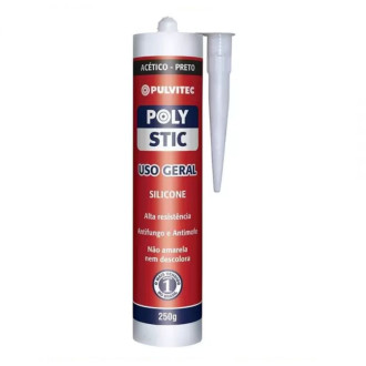 Silicone uso geral branco 250g Pulvitec