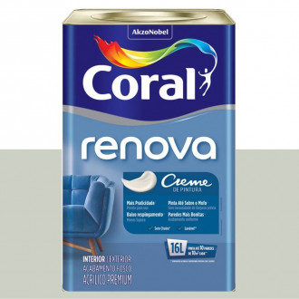 TINTA CORAL RENOVA BRANCO GELO LT 16L