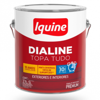 Esmalte Iquine Dialine Topa Tudo Branco 3.0 Litros