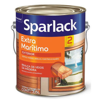 Verniz Sparlack Extra Marítimo Brilho Natural 3.6L