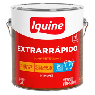 Verniz Extrarrápido 3.6L Incolor Iquine 